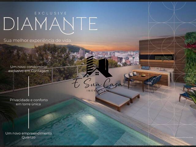 #1727 - Apartamento para Venda em Contagem - MG - 2