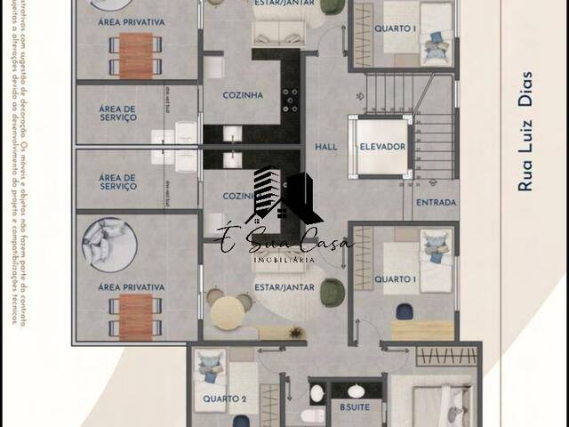 #2042 - Apartamento para Venda em Belo Horizonte - MG - 2