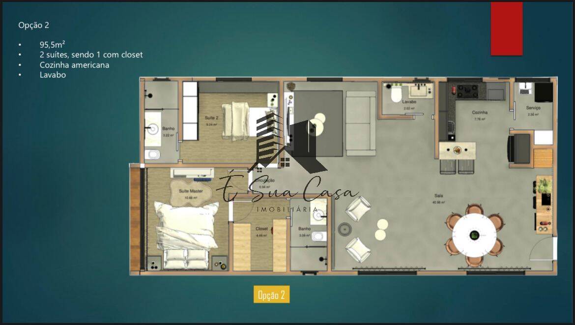 Cobertura, 3 quartos, 174 m² - Foto 6