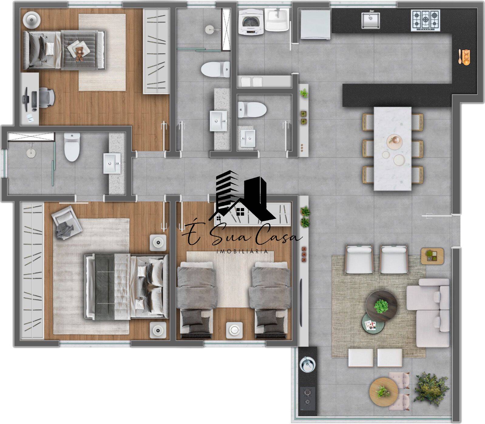 Cobertura, 3 quartos, 161 m² - Foto 14