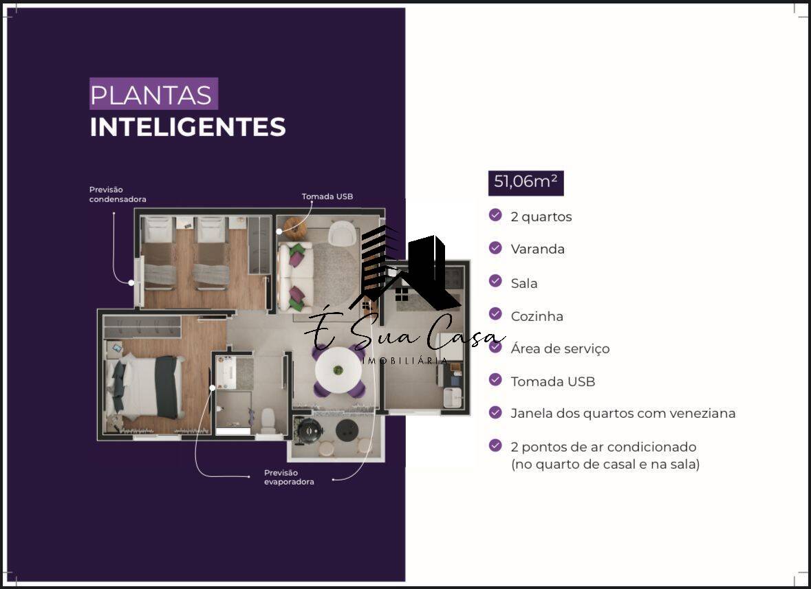 Apartamento, 2 quartos, 48 m² - Foto 12