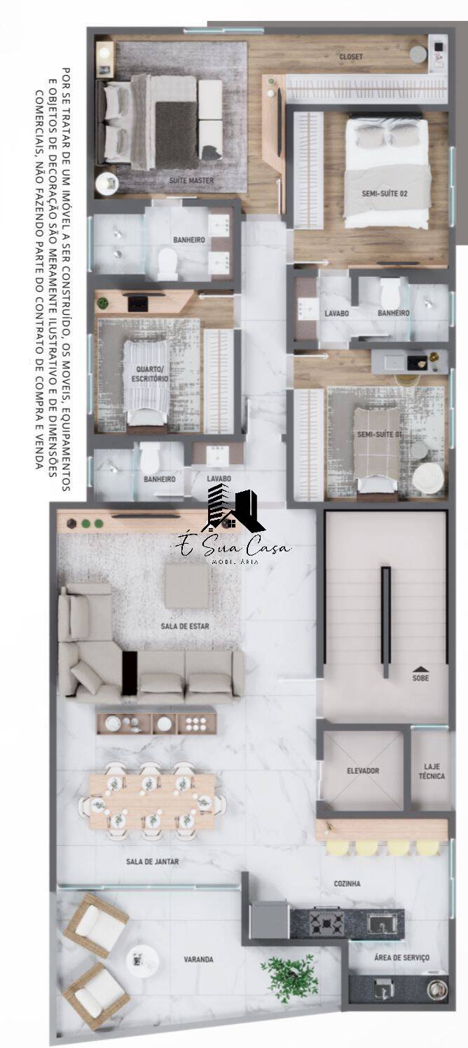 Apartamento, 4 quartos, 145 m² - Foto 16