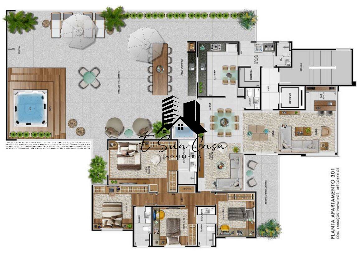 Apartamento, 4 quartos, 301 m² - Foto 15