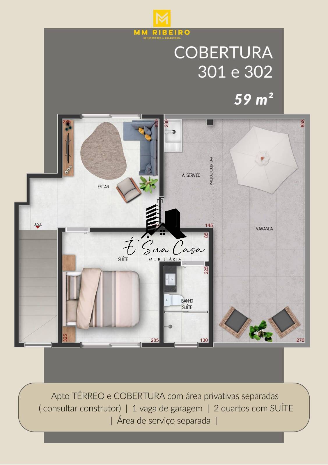 Apartamento à venda com 2 quartos, 59m² - Foto 82