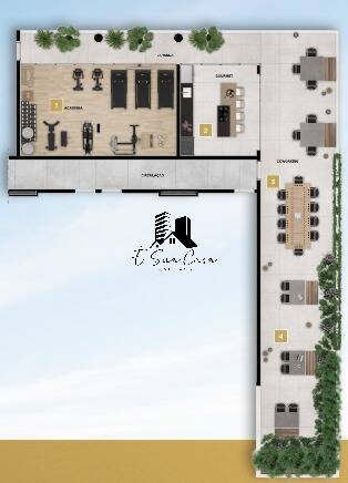 Apartamento, 1 quarto, 63 m² - Foto 10