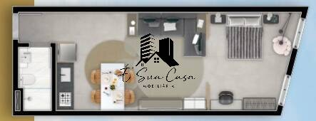 Apartamento, 1 quarto, 63 m² - Foto 3