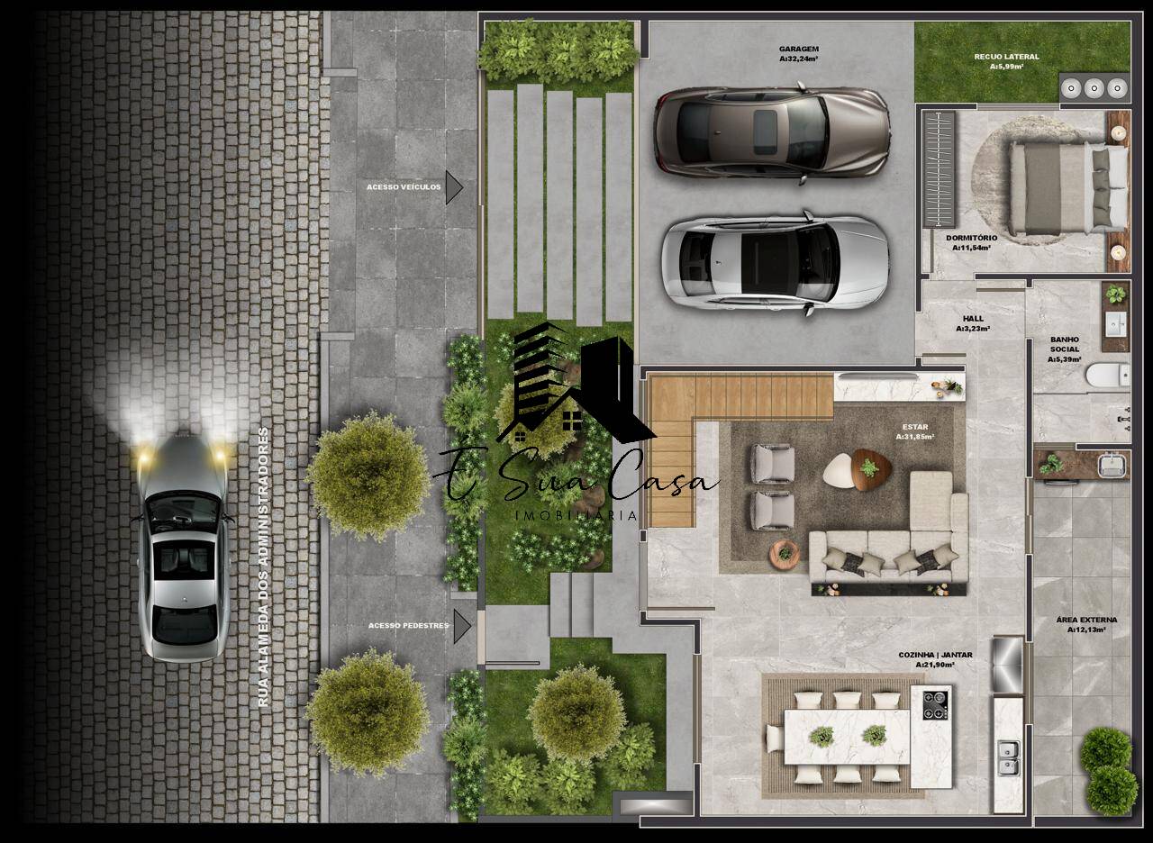 Casa à venda com 4 quartos, 214m² - Foto 16