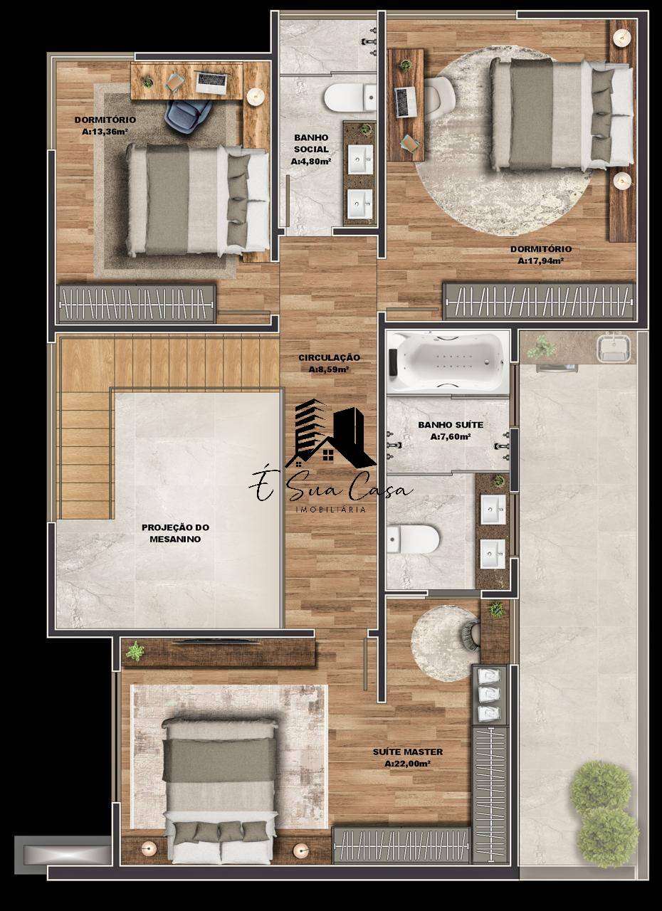 Casa à venda com 4 quartos, 214m² - Foto 18