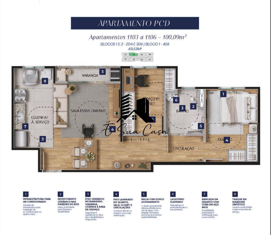 Apartamento, 2 quartos, 54 m² - Foto 13