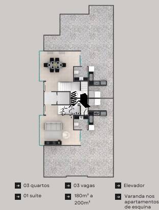 Apartamento à venda com 3 quartos, 100m² - Foto 5