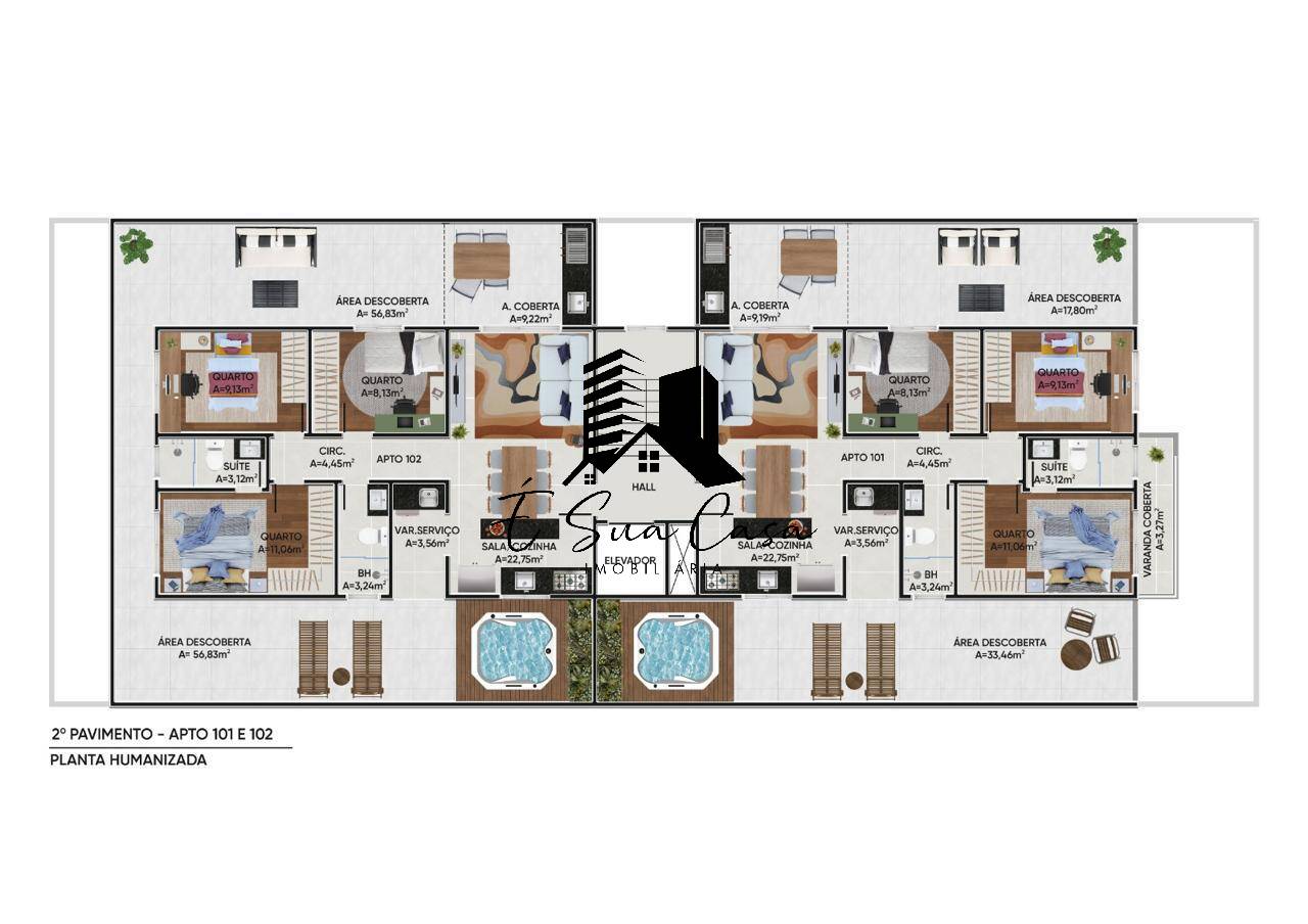 Apartamento à venda com 3 quartos, 78m² - Foto 28