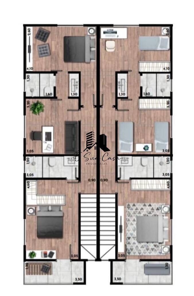 Casa, 3 quartos, 180 m² - Foto 14