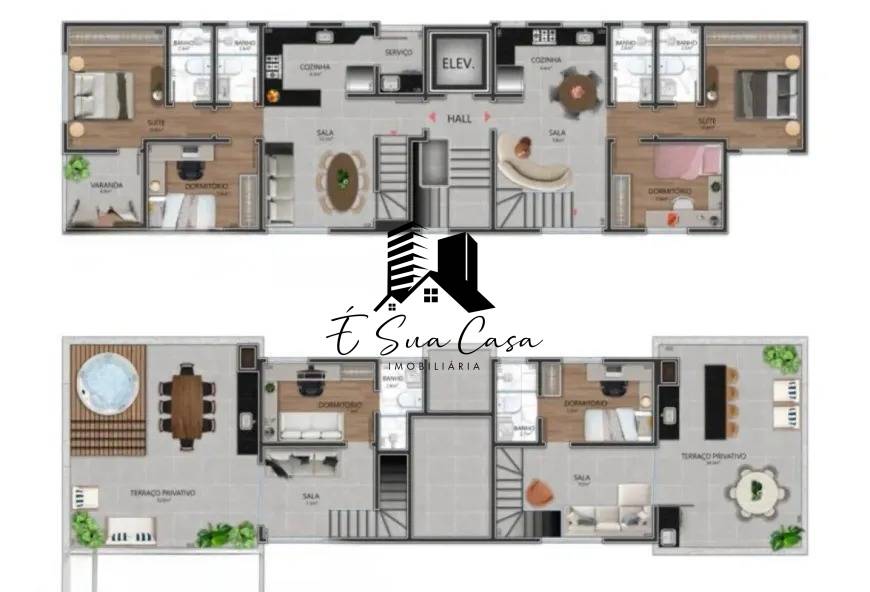 Cobertura, 3 quartos, 117 m² - Foto 16