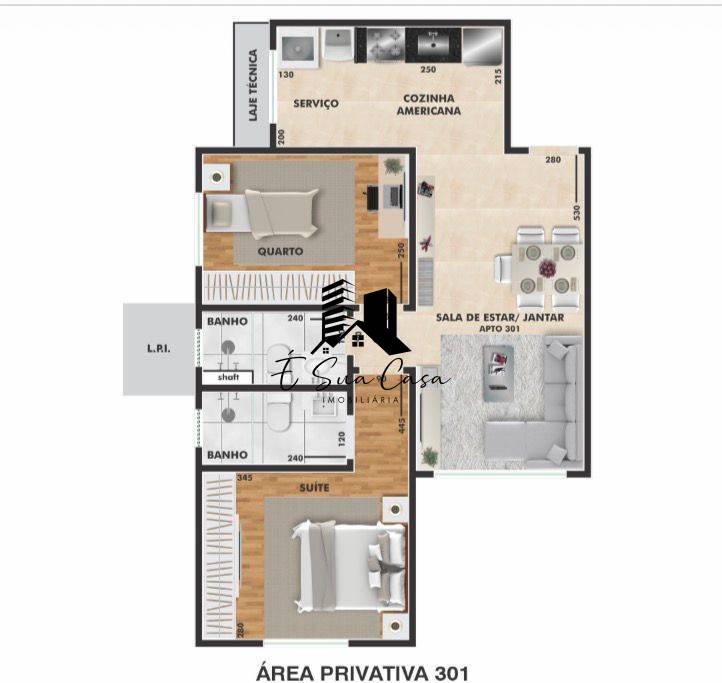 Cobertura, 2 quartos, 130 m² - Foto 6