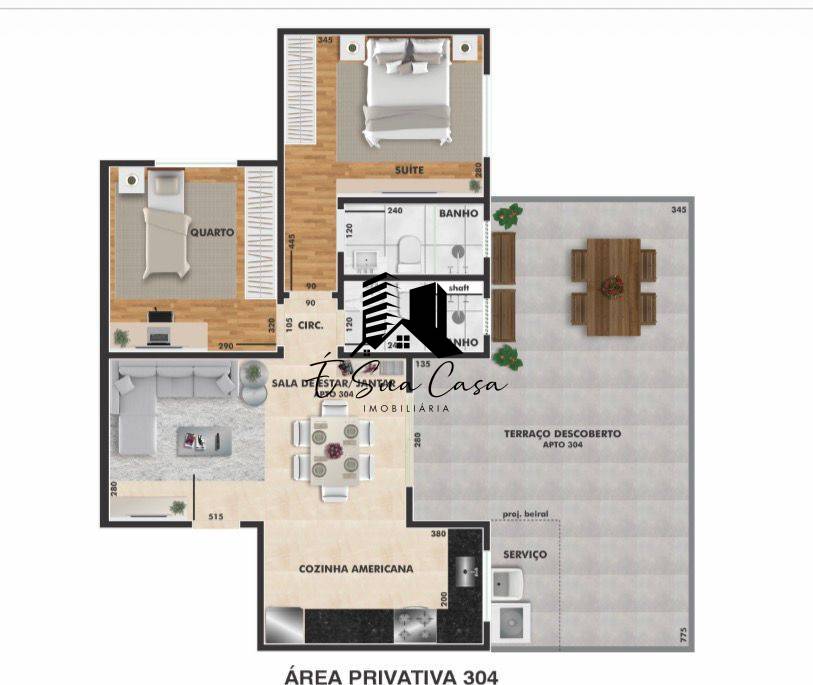 Cobertura, 2 quartos, 130 m² - Foto 15